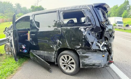 BUDAK 12 TAHUN MAUT, TUJUH CEDERA DALAM NAHAS DI KM189.1