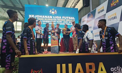 REBELS FT JUARA LIGA FUTSAL PIALA YANG DI-PERTUA NEGERI MELAKA