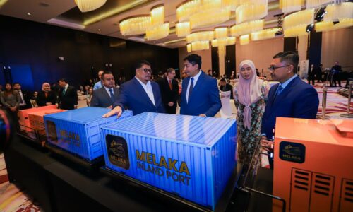 MELAKA INLAND PORT BAKAL JADI HAB UTAMA PENGANGKUTAN REL