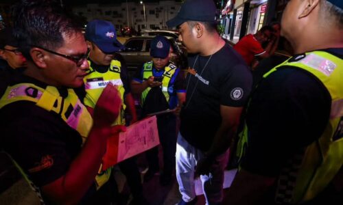 OPERASI BERSEPADU CEGAH JENAYAH SOSIAL: MBMB KELUAR 13 NOTIS KESALAHAN