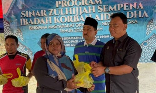 SINAR ZULHIJAH SANTUNI ORANG ASLI MELAKA