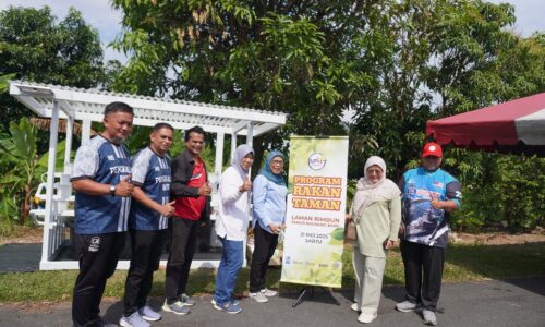 ‘RAKAN TAMAN’ MPHTJ PUPUK BUDAYA HIJAU, ERATKAN KOMUNITI