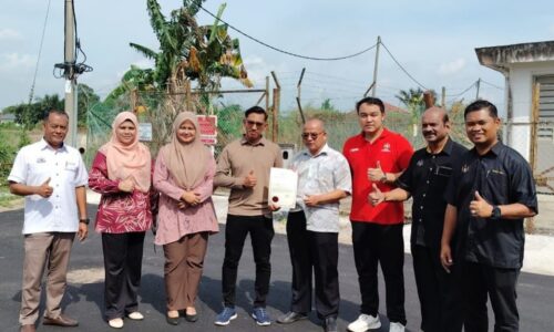 KOMITMEN MPHTJ KURANGKAN RISIKO BANJIR KILAT TAMAN BUKIT BERUANG BESTARI