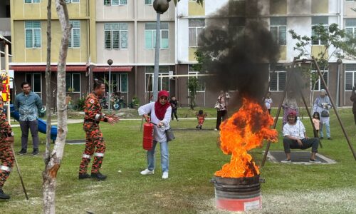 MELAKA DIDIK KOMUNITI CAKNA CEGAH KEBAKARAN