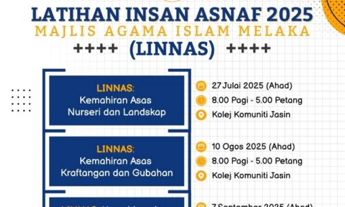 LINNAS 2025 MAIM BUKA JALAN ASNAF JANA PENDAPATAN