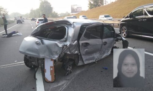 OPERATOR KILANG MAUT KERETA TERBABAS BERHAMPIRAN SIMPANG AMPAT