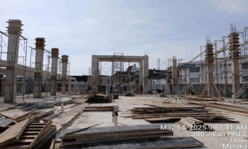 PASAR JASIN BAKAL BERWAJAH BAHARU