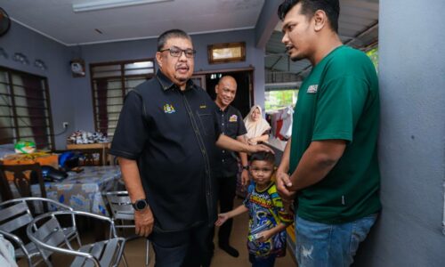 DERITA MUHAMMAD QALAM MIQAEL DAPAT PERHATIAN AB RAUF