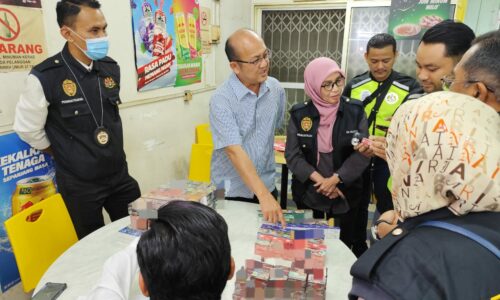 OPS ‘SELAMAT PAPA’: PREMIS JUAL ROKOK SELUDUP KENA GEMPUR