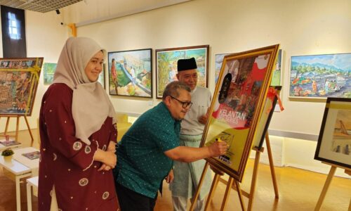 BALAI SENI LUKIS MELAKA BAWAKAN PAMERAN ‘COLOURS OF KELANTAN’ SIRI 3