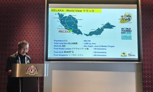 PELANCONGAN MELAKA TARIK MINAT ORANG JEPUN