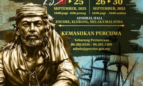 PAMERAN ‘ENRIQUE DE MALACA’ SEMPENA WTD 2025 BERMULA 23 SEPTEMBER INI