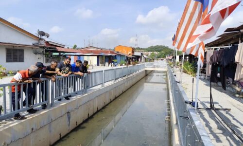 PENDUDUK LEGA, LONGKANG MONSUN MBMB BERKESAN ATASI BANJIR