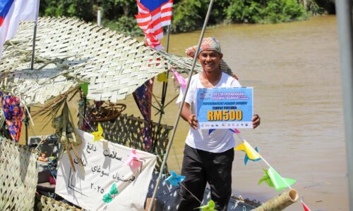 SAMPAN ANYAMAN NIPAH BAWA TUAH