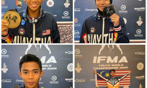 EMPAT ANAK MELAKA JULANG ENAM EMAS MUAY THAI DUNIA