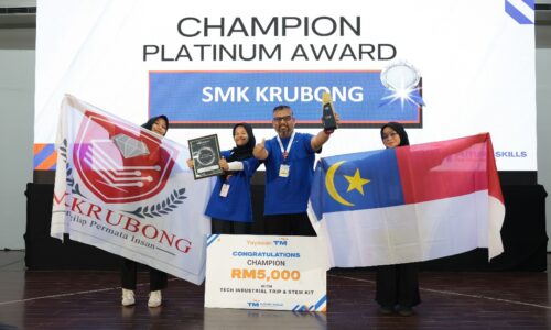 SMK KRUBONG HARUMKAN NAMA MELAKA, CIPTA BOT MESRA ALAM