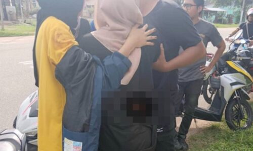 PEKERJA KILANG CEDERA DILIBAS OBJEK TAJAM OLEH LELAKI TIDAK DIKENALI