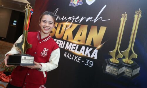 TERIMA KASIH MSN, KERAJAAN NEGERI HARGAI KEGIGIHAN ATLET- CHEONG MIN