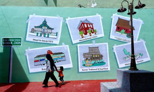 LORONG SENI JASIN ‘PORT’ BAHARU BERGAMBAR