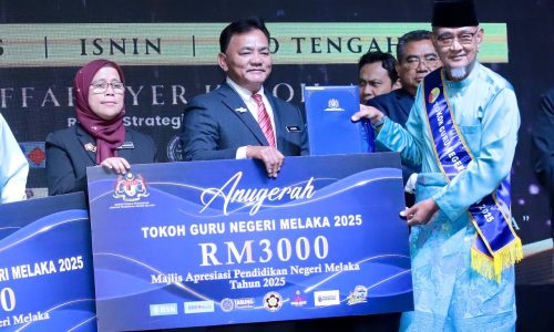 SENDIRIAN DIDIK 20 ANAK ORANG ASLI, IBRAHIM DIANGKAT TOKOH GURU MELAKA 2025