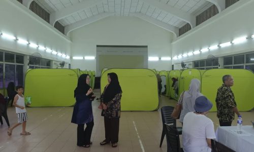 20 MANGSA DIPINDAHKAN KE PPS, TIGA SUNGAI BERADA PADA PARAS BAHAYA