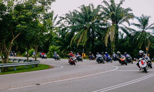 KEMBARA MOTOSIKAL 60KM PROMOSI KARNIVAL MASJID TANAH: KAMPUNG KITA