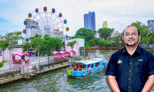 FERRIS WHEEL TEPI SUNGAI MELAKA TARIKAN IKONIK BAHARU TAHUN MELAWAT MELAKA 2.0