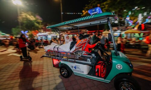 BUGGY AMBULANS, SKUTER ELEKTRIK ‘NADI’ BANTU PARAKOM KENDALI KES KECEMASAN