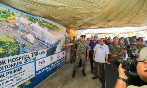 HOSPITAL ANGKATAN TENTERA KEM TERENDAK SIAP 3 TAHUN LAGI