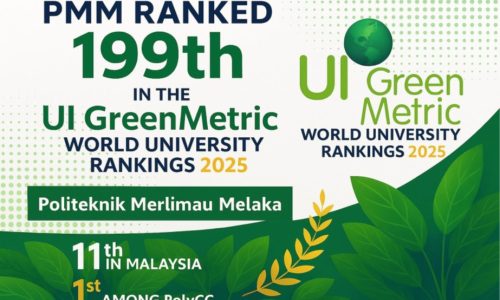 PMM CATAT SEJARAH, TERSENARAI TEMPAT KE-199 DUNIA UI GREENMETRIC 2025
