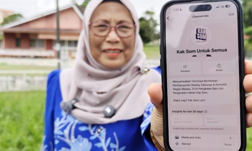 ‘CHANNEL KAK SOM UNTUK SEMUA’ PLATFORM DEKAT DENGAN RAKYAT