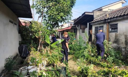 OPERASI TAMAN INSPIRASI: MPHTJ INDAHKAN KAWASAN ‘BACKLANE’