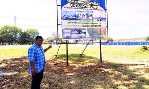 PENDUDUK KAMPUNG TAMPOI BERSYUKUR SRA JAIM JADI REALITI