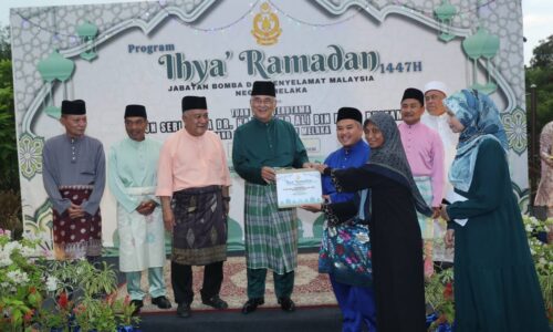 KEHADIRAN TUN DR. MOHD ALI SERIKAN PROGRAM IHYA’ RAMADAN JBPM MELAKA