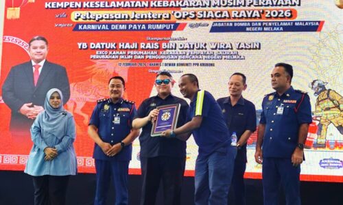 BOMBA MELAKA PERGIAT PEMERIKSAAN KESELAMATAN DI PREMIS TUMPUAN 