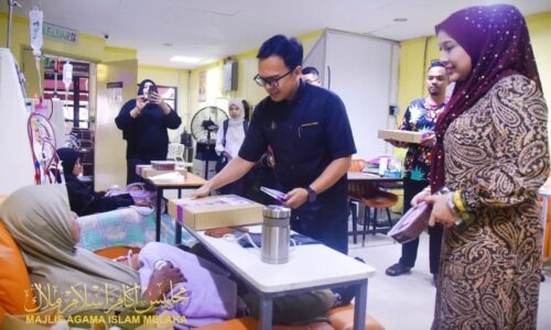 MAIM AGIH MAKANAN SUNNAH KEPADA ASNAF, ‘FRONTLINERS’