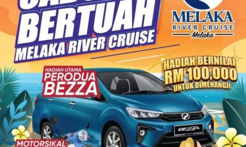 MELAKA RIVER CRUISE TAWAR HADIAH CABUTAN BERTUAH RM100,000