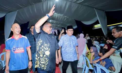 JAMUAN AIDILFITRI TANDA TOK RAOP TAK LUPA RAKYAT KURANG MAMPU