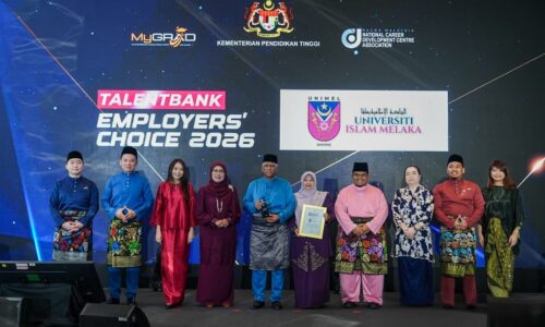 UNIMEL DIYAKINI MAJIKAN DAN INDUSTRI, TERIMA PENARAFAN 6 BINTANG TALENTBANK