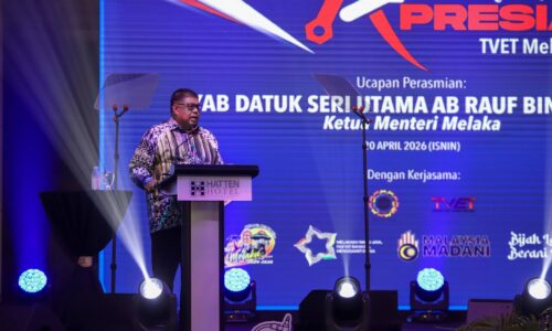 MELAKA BANGUNKAN DATA RAYA TVET