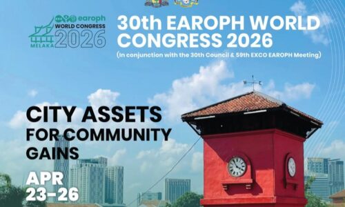 MELAKA TUAN RUMAH KONGRES DUNIA ‘EAROPH’ 2026