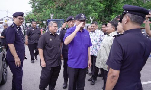 BALAI POLIS, IPD BAHARU PACU PEMBANGUNAN, KESELAMATAN DUN PAYA RUMPUT