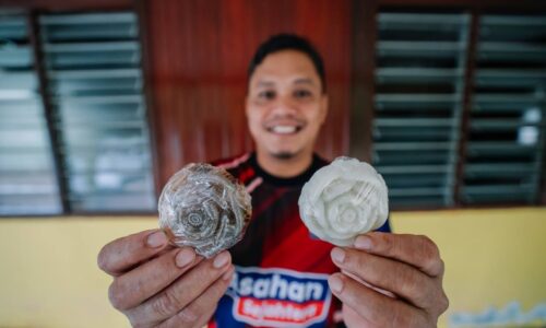 SABUN BUNGA TELANG ‘BUAH TANGAN’ ISTIMEWA ORANG ASLI GAPAM BARU