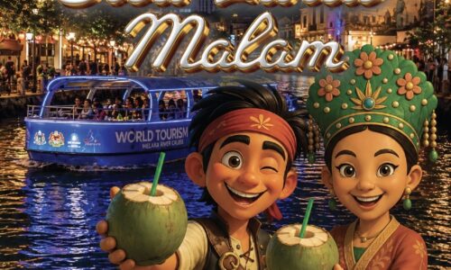 1,000 AIR KELAPA PERCUMA UNTUK PENGUNJUNG MELAKA RIVER CRUISE MALAM INI