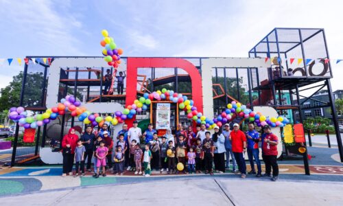 TAMAN PERMAINAN MODEN SDG PARK JADI TARIKAN BAHARU