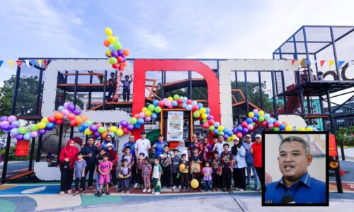 TAMAN PERMAINAN SDG PARK UNTUK KANAK-KANAK 7 HINGGA 12 TAHUN