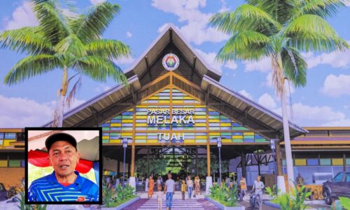 PASAR BESAR MELAKA SENTRAL LEBIH MODEN, BERKONSEP ‘RUMAH MELAKA’