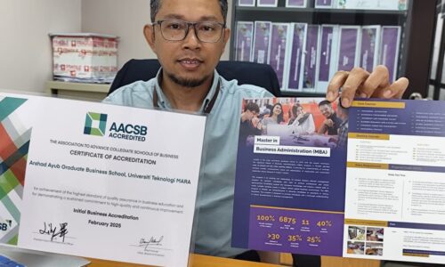 APEL.A UiTM BANDARAYA MELAKA BUKA PELUANG PEKERJA BERPENGALAMAN IKUTI PENGAJIAN MBA