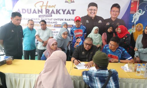 KETUA MENTERI, KEPIMPINAN NEGERI DENGAR DENYUT NADI RAKYAT KESIDANG