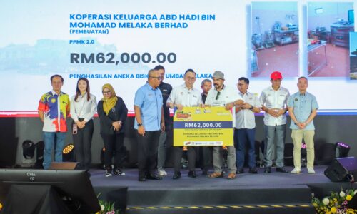 PEMBIAYAAN LEBIH RM92 JUTA DILULUSKAN DI MELAKA, 4,300 USAHAWAN DAPAT MANFAAT
